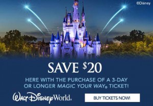 Walt Disney World - Buy Tickets Now