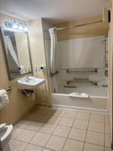 Partial Ada Suite Bathroom