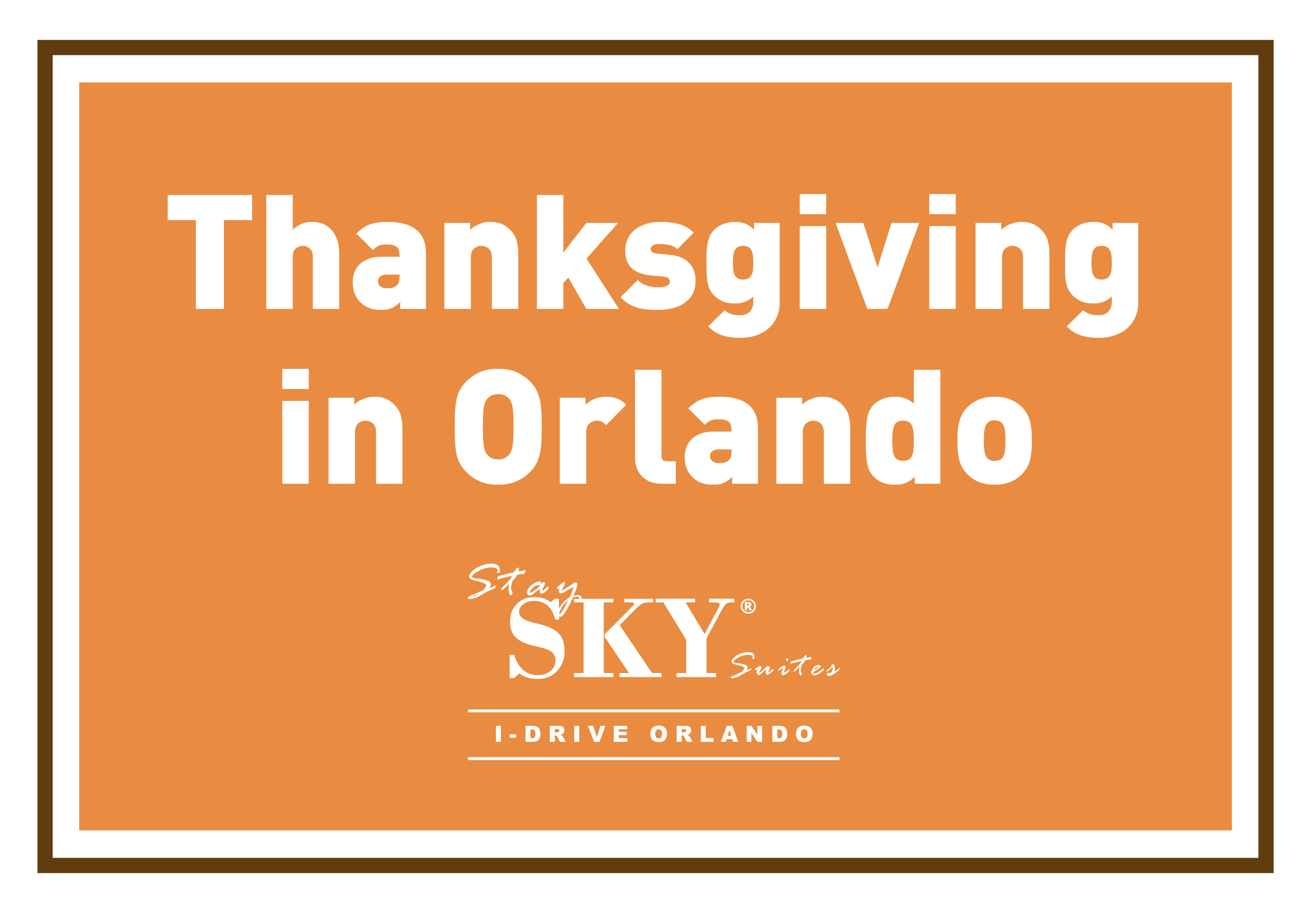 staySky Suites I - Drive - Thanksgiving in Orlando