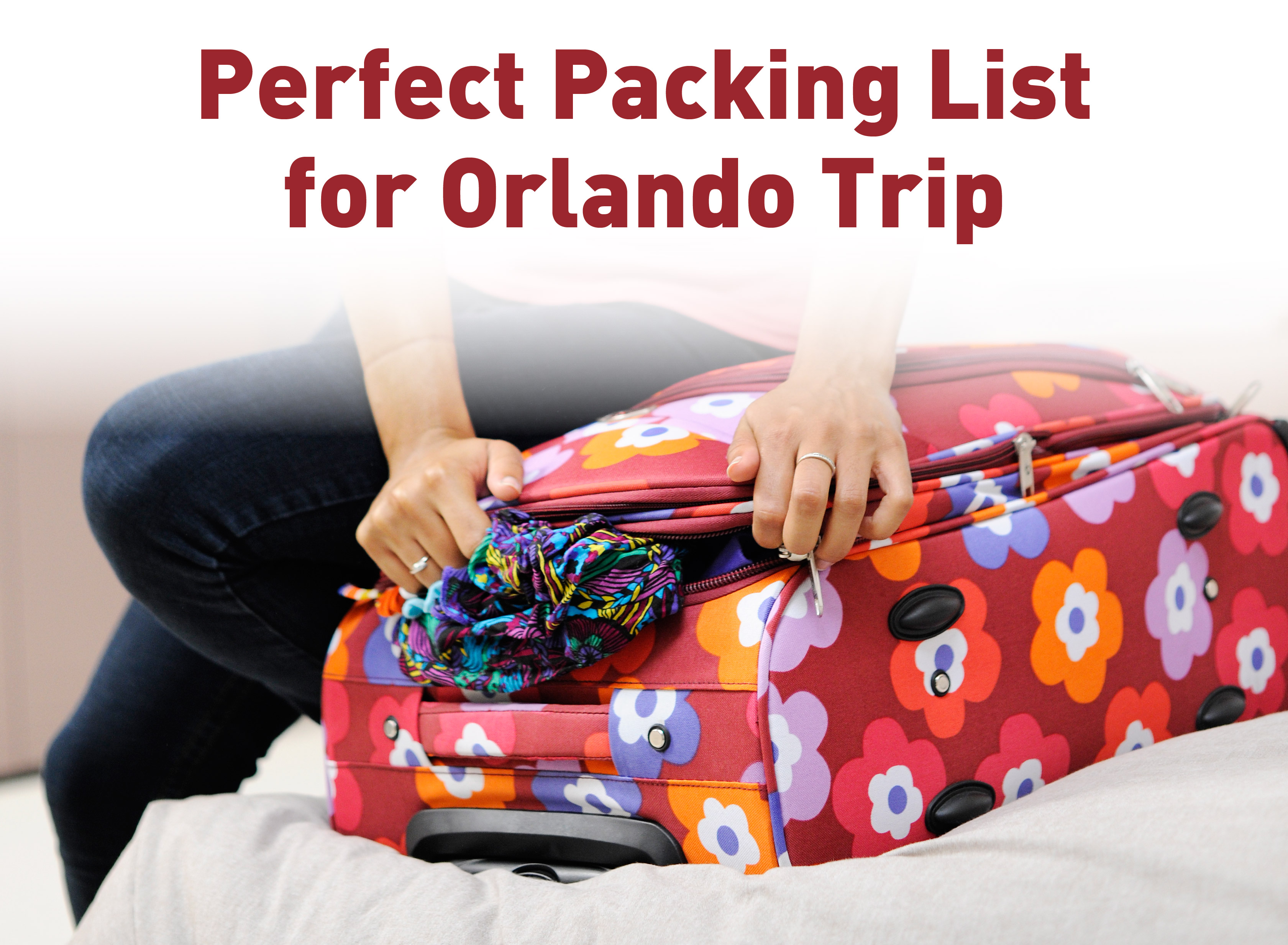 Packing List for Orlando - staySky Suites I-Drive Orlando