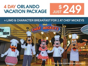 Limo and Character Breakfast - staySky Suites I-Drive Orlando
