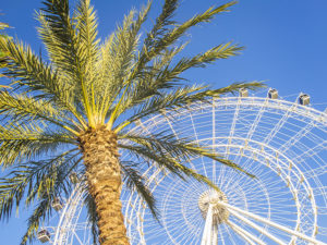 Orlando, Florida, Usa, January 4, 2016: Eye Orlando, Ferris Wheel