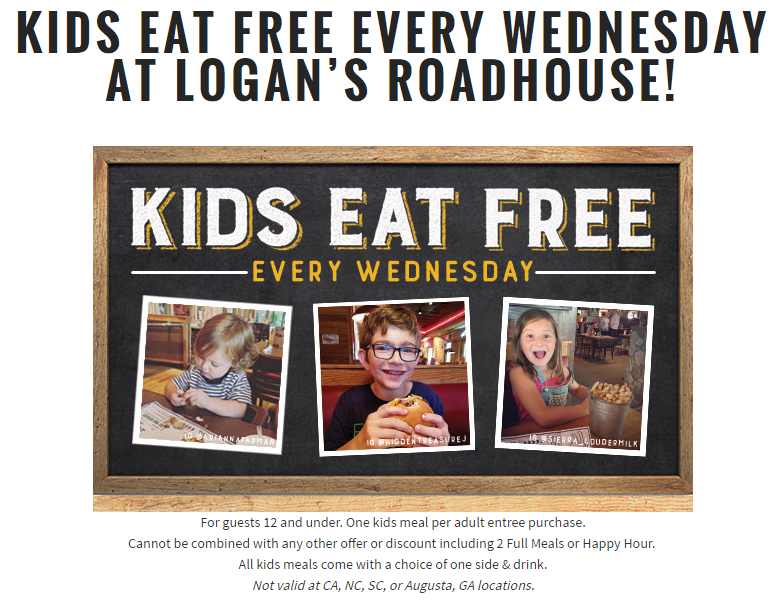 Logan's Steakhouse - Kids Eat Free - staysky suites I-Drive Orlando